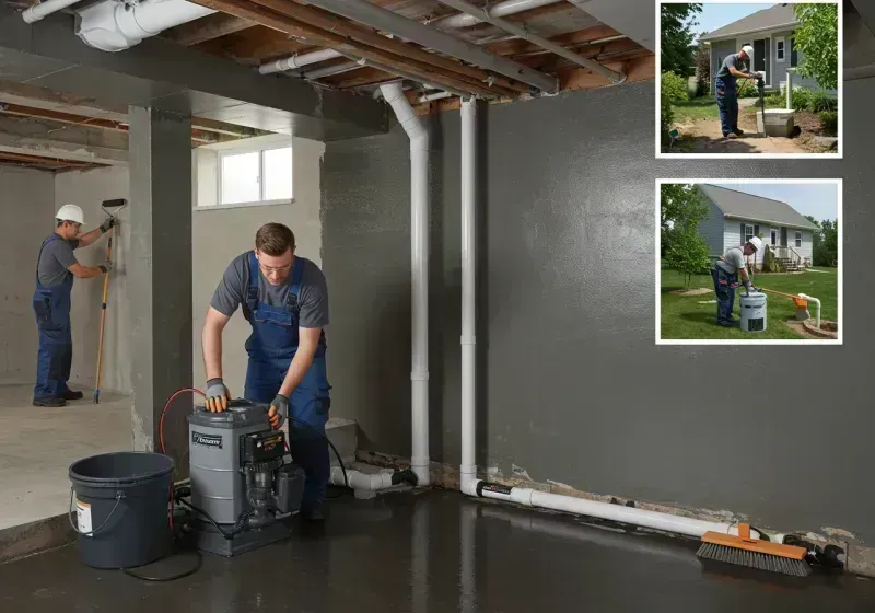 Basement Waterproofing and Flood Prevention process in Fairview, PA